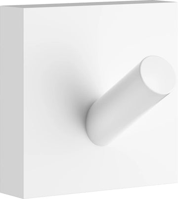 HOUSE Towel Hook, Matte White, 45 x 45 mm RX355