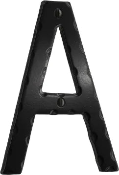 Decorative wrought iron 4 3/4'' letter A S201