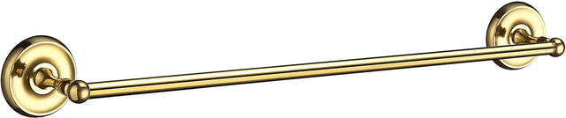 VILLA Single Towel Rail in Polished Brass V2464