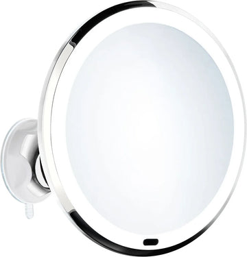 Suction cup rechargeable lighted make-up/shaving mirror- 7x's magnification Z630