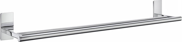 POOL Double Towel Rail in Polished Chrome ZK3364