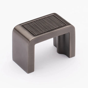 Brushed Knob in Gunmetal K-2001-G