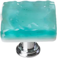 Glacier Aqua Knob with Base K-207