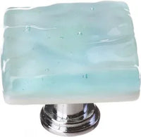 Glacier Light Aqua Knob with Base K-208