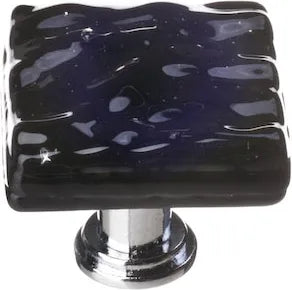 Glacier Black Knob with Base K-213