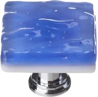 Glacier Sky Blue Knob with Base K-219