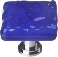 Glacier Deep Cobalt Blue Knob with Base K-221