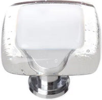 Reflective White Knob with Base K-701
