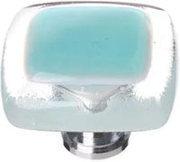 Reflective Aqua Knob with Base K-708