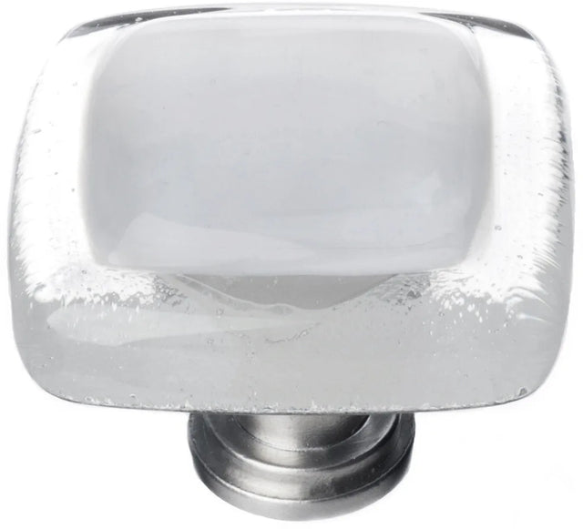 Reflective Blue-grey Knob with Polished Chrome Base K-710-PC