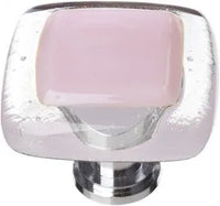 Reflective Pink Knob with Base K-717