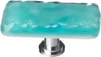 Glacier Aqua Long Knob with Base LK-207
