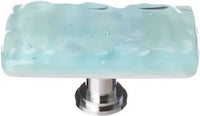 Glacier Light Aqua Long Knob with Base LK-208