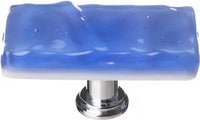 Glacier Sky Blue Long Knob with Base LK-219