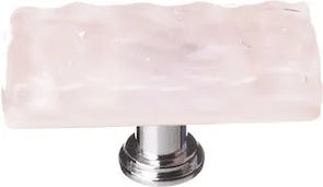 Glacier Rose Long Knob with Base LK-228