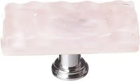 Glacier Rose Long Knob with Base LK-228