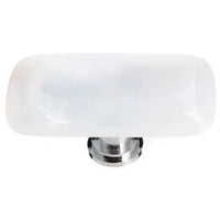 Cirrus White Long Knob with Base LK-400