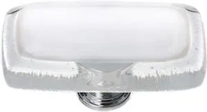 Reflective White Long Knob with Base LK-701