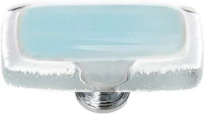 Reflective Light Aqua Long Knob with Base LK-702