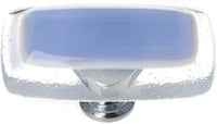 Reflective Sky Blue Long Knob with Base LK-704