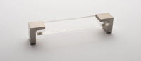 Affinity Clear Pull with Satin Nickel Base P-1200-SN