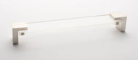 Affinity Clear Pull with Polished Nickel Base P-1200-8-PN