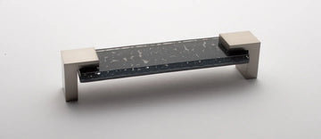 Affinity Slate Grey Pull with Satin Nickel Base P-1202-SN