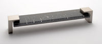 Affinity Slate Grey Pull with Satin Nickel Base P-1202-8-SN