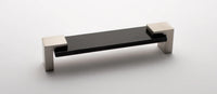 Affinity Black Pull with Satin Nickel Base P-1203-SN
