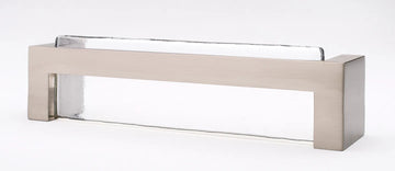 Skyline Clear Pull with Satin Nickel Base P-1800-SN