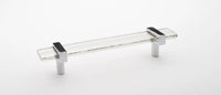Adjustable 7'' Clear Pull with Polished Chrome Base P-1900-7-PC