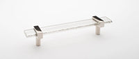 Adjustable 7'' Clear Pull with Polished Nickel Base P-1900-7-PN