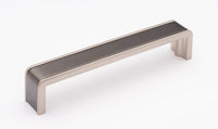 Fusion 6” Pull Gunmetal with Satin Nickel P-2000-6-G-SN