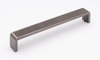 Brushed 8” Pull in Gunmetal P-2001-8-G