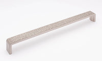 Hammered 12” Pull in Satin Nickel P-2002-12-SN