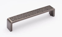 Hammered 6” Pull in Gunmetal P-2002-6-G