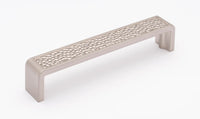 Hammered 6” Pull in Satin Nickel P-2002-6-SN