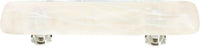 Cirrus Vanilla & White Mardi Gras Pull with Polished Chrome Base P-500-PC