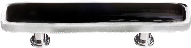 Reflective Black Pull with Polished Chrome Base P-700-PC