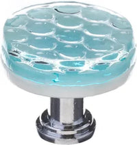 Texture Honeycomb Light Aquaround Knob with Base R-901