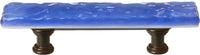 Skinny Glacier Aqua Pull with Oil Rubbed Bronze Base SP-219-ORB
