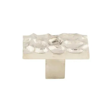 Cobblestone Rectangle Knob 1 7/8'' TK303PN Polished Nickel