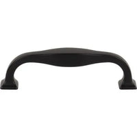 Transcend Contour Pull 3 3/4 Inch Flat Black TK722BLK