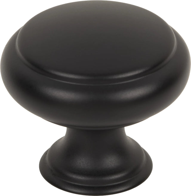 Pemberton Bayridge Knob 1 1/4'' Flat Black TK3430BLK