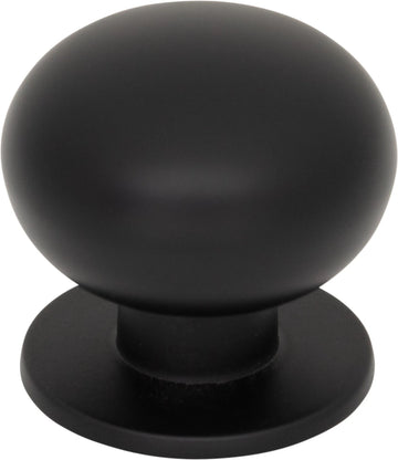 Brockwell Lambert 1 1/4'' diam Round Knob TK3330BLK