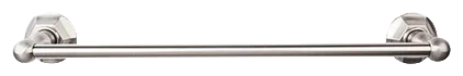 Edwardian Bath 30'' Single Towel Bar - Hex Backplate ED10BSNB Brushed Satin Nickel