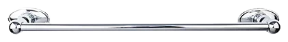 Edwardian Bath 30'' Single Towel Bar - Oval Backplate ED10PCC Polished Chrome