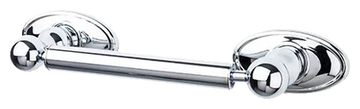 Edwardian Bath Tissue Holder - Oval Backplate ED3PCC Polished Chrome