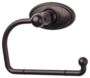 Edwardian Bath Tissue Hook - Oval Backplate ED4ORBC Oil Rubbed Bronze