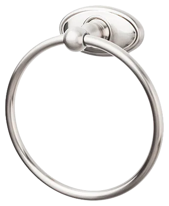 Edwardian Bath Ring - Oval Backplate ED5BSNC Brushed Satin Nickel